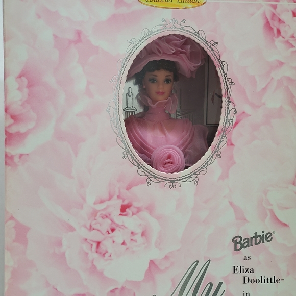 Barbie as Eliza Doolittle from My Fair Lady in Her Closing Scene 1996 NRF Pink - Picture 4 of 14